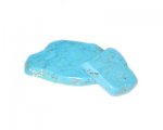 26 - 40mm Turquoise Slice, 2-3 slices 26 - 40mm Turquoise Slice, 2-3 slices