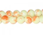 12mm Parfait Marble-Style Glass Bead, approx. 18 beads 12mm Parfait Marble-Style Glass Bead, approx. 18 beads
