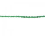 3mm Green Bi-cone Glass Bead, 2 x 12" strings 3mm Green Bi-cone Glass Bead, 2 x 12" strings