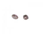 14 x 10mm Pink Handmade Lampwork Oval Glass Bead, 4 beads 14 x 10mm Pink Handmade Lampwork Oval Glass Bead, 4 beads