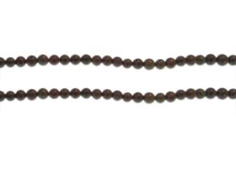 (image for) 4mm Jasper Gemstone Bead, approx. 43 beads