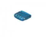 24mm Turquoise Foil Square Lampwork Bead 24mm Turquoise Foil Square Lampwork Bead