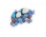 Approx. 1.5 - 2oz. Beautiful Blue Bead Mix Approx. 1.5 - 2oz. Beautiful Blue Bead Mix