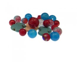 (image for) Approx. 1oz. Independence Designer Glass Bead Mix