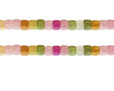 (image for) 8 x 6mm Color Rondelle Gemstone-Style Bead, 7.5" string