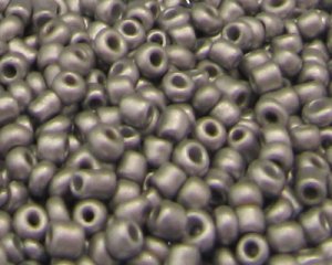 (image for) 11/0 Silver Opaque Glass Seed Beads, 1oz. bag