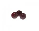 16mm Red Foil Pattern Lampwork Glass Bead, 3 beads 16mm Red Foil Pattern Lampwork Glass Bead, 3 beads
