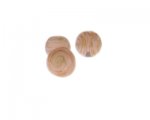 16mm Pink Stripe Lampwork Glass Bead, 3 beads 16mm Pink Stripe Lampwork Glass Bead, 3 beads