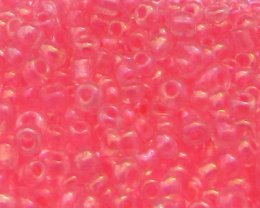 (image for) 11/0 Pink Luster Glass Seed Beads, 1oz. bag