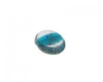 28mm Aqua Pattern Lampwork Glass Bead 28mm Aqua Pattern Lampwork Glass Bead