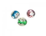 12mm Random Color Panda Lampwork Glass Bead, 5 beads 12mm Random Color Panda Lampwork Glass Bead, 5 beads