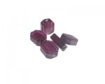16 x 12mm Plum Foil Lampwork Glass Bead, 5 beads 16 x 12mm Plum Foil Lampwork Glass Bead, 5 beads