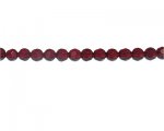 8mm Dark Red Faceted Glass Bead, 14" string 8mm Dark Red Faceted Glass Bead, 14" string