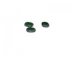 14 x 12mm Dark Green Vintage-Style Bead, 6 beads 14 x 12mm Dark Green Vintage-Style Bead, 6 beads