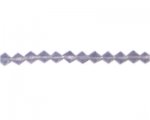 6mm Pale Purple Faceted Bicone Bead, 2 x 12" strings 6mm Pale Purple Faceted Bicone Bead, 2 x 12" strings