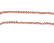 (image for) 4mm Rose Pink Glass Pearl Bead, approx. 104 beads