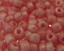 (image for) 6/0 Baby Pink Opaque Glass Seed Bead, 1oz. Bag