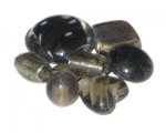 Approx. 1.5oz. Black/Gray/Silver Lampwork Mix Approx. 1.5oz. Black/Gray/Silver Lampwork Mix