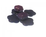 Purple Flower Power, 6 Dyed Turquoise Beads Purple Flower Power, 6 Dyed Turquoise Beads