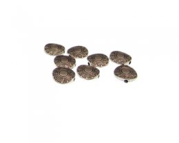 (image for) 10 x 3mm Silver Metal Spacer Bead, 8 beads
