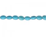 12mm Turquoise Flat Round Gemstone Bead, 8" string 12mm Turquoise Flat Round Gemstone Bead, 8" string