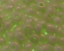 (image for) 6/0 Very Pale Green Opaque Glass Seed Bead, 1oz. Bag