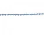 3mm Midnight Blue Faceted Bi-cone Glass Bead, 2 x 12" strings 3mm Midnight Blue Faceted Bi-cone Glass Bead, 2 x 12" strings