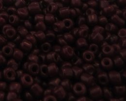 (image for) 11/0 Ruby Opaque Glass Seed Bead, 1oz. Bag