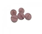 16mm Plum Lampwork Glass Bead, 5 beads 16mm Plum Lampwork Glass Bead, 5 beads