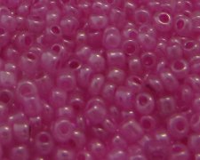 (image for) 11/0 Hot Pink Ceylon Glass Seed Bead, 1oz. Bag