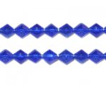 6mm Navy Bi-Cone Fire Polish Bead 6mm Navy Bi-Cone Fire Polish Bead