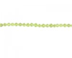 3mm Apple Green Bi-cone Glass Bead, 2 x 12" strings 3mm Apple Green Bi-cone Glass Bead, 2 x 12" strings