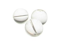 (image for) 20 - 22mm Crystal Pressed Glass Bead, 3 beads