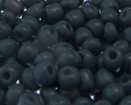 (image for) 6/0 Deep Turquoise Opaque Glass Seed Bead, 1oz. Bag