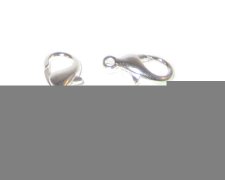 (image for) 16mm Silver-Plated Lobster Clasp, 6 clasps