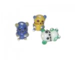 16 x 12mm Random Color Monster Handmade Lampwork Bead, 6 beads 16 x 12mm Random Color Monster Handmade Lampwork Bead, 6 beads