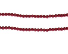 (image for) 4mm Strawberry Glass Pearl Bead, approx. 104 beads