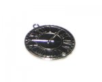 34 x 38mm Silver Clock Metal Steampunk Pendant 34 x 38mm Silver Clock Metal Steampunk Pendant