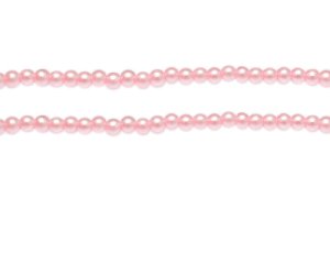 (image for) 4mm Soft Pink Glass Pearl Bead, approx. 113 beads