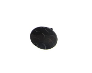 (image for) 28mm Black Pattern Lampwork Glass Bead