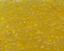 (image for) 11/0 Yellow Ceylon Glass Seed Bead, 1oz. Bag