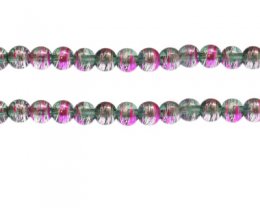 (image for) 8mm Meadow Abstract Glass Bead, approx. 35 beads
