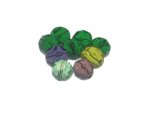 Approx. 1oz. Large Faceted Glass Round Bead Mix Approx. 1oz. Large Faceted Glass Round Bead Mix