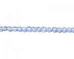 3mm Sky Blue Glass Bead, 2 x 12" strings 3mm Sky Blue Glass Bead, 2 x 12" strings