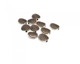 (image for) 10 x 3mm Silver Metal Spacer Bead, 10 beads