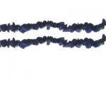 6 - 8mm Dyed Blue Gemstone Chips, 10.5" string 6 - 8mm Dyed Blue Gemstone Chips, 10.5" string