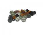 Approx. 1.5-2oz. Winter Warm Glass Bead Mix Approx. 1.5-2oz. Winter Warm Glass Bead Mix
