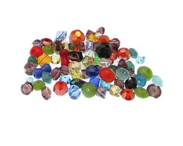 (image for) Approx. 1oz. Random Designer Glass Bead Mix