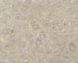 (image for) 11/0 White Transparent Glass Seed Bead, 1oz. Bag