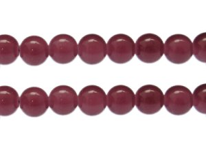 (image for) 12mm Iris Jade-Style Glass Bead, approx. 18 beads